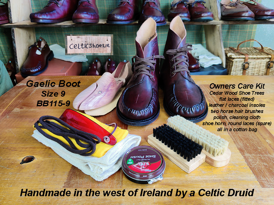 Gaelic Boot Size 9 - CELTIC SHOES